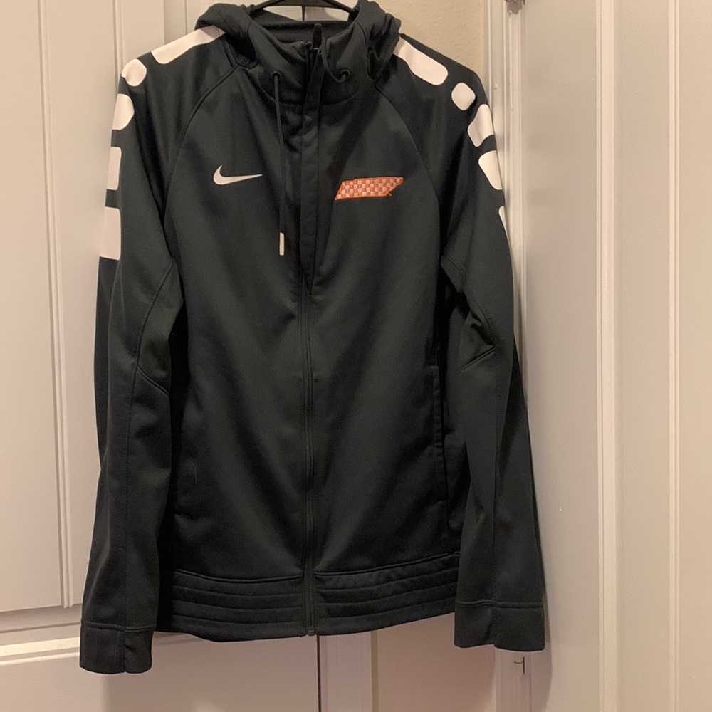 Nike dri fit zip up jacket university of tennessee